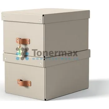 Archivační box Úložný box Leitz M, béžový, 2 ks