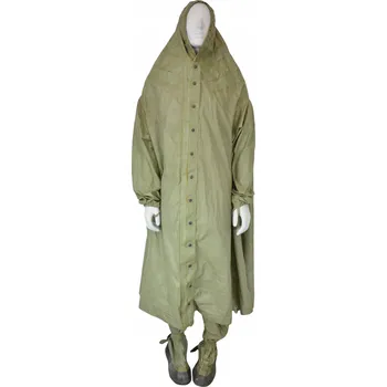 Pláštěnka Vojenský protichemický ochranný plášť pláštěnka boty vodáky OP1 1