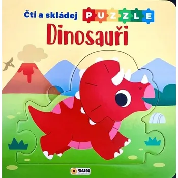 Puzzle Čti a Skládej Puzzle Dinosauři neuveden