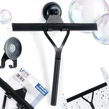 Věšák Stěrka NA OKNA skel kabin zrcadel na vodu + háček věšák na přísavku