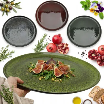 Talíř Mělký jídelní talíř sklep.sokomedica PREMIUMOMBRES 32 cm