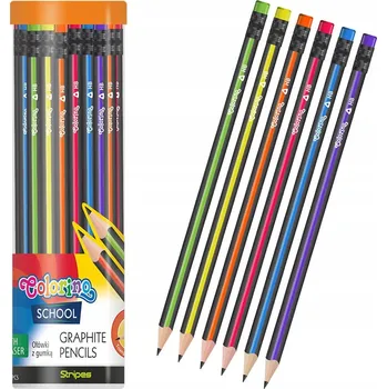 Grafitová tužka Tužka s gumou Colorino HB