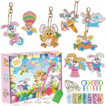 kreativní sada KREATIVNÍ DIY SADA PRO VÝROBU PŘÍVĚSKŮ S DIAMANTY 6+