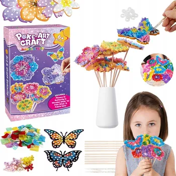 kreativní sada Kreativní sada pro výrobu květin - kytice květů ve váze