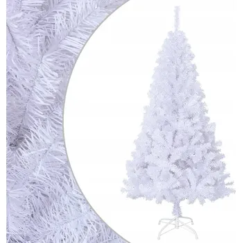 Vánoční stromek Bílá umělá vánoční stromek 120 cm PVC - stabilní stojan