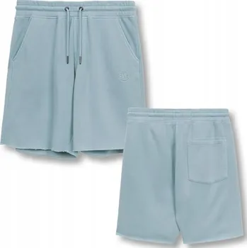 Pánské kraťasy Kraťasy Pánské teplákové šortky Pitbull Lancaster 2 světle modré XXL