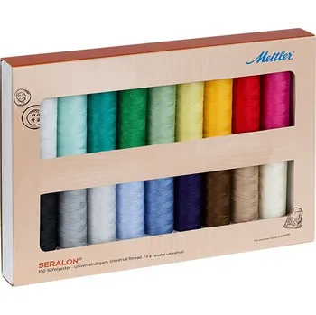 Nit Sada šicích nití PES - SERALON 100 METTLER (18x200m)