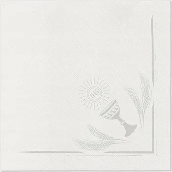 Papírový ubrousek Čtvercový papírový ubrousek 40 cm x 40 cm