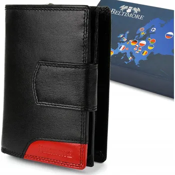 Peněženka Beltimore dámská peněženka z pravé kůže černá