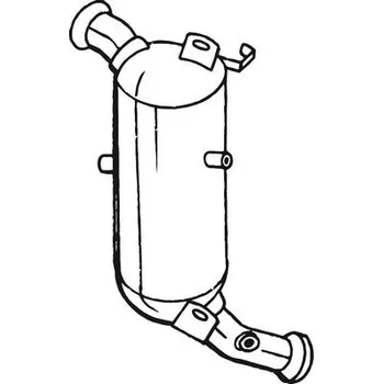 Filtr pevných částic Bosal 097-535 Filtr pevných částic / DPF, výfukový systém