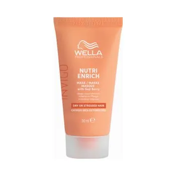 Vlasová regenerace Wella Professionals Invigo Nutri Enrich Warming Express Mask samozahřívací maska na vlasy 30 ml