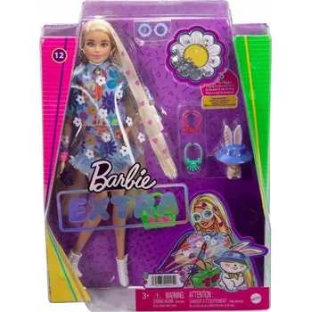 Panenka Panenka s doplňky Mattel Barbie Extra blond vlasy HDJ45