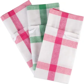 Utěrka 3x bavlněná utěrka 50x70cm