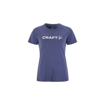 Dámské tričko CRAFT CORE Essence Logo W modrá 1911785-388000 XS; Modrá triko