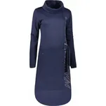 Dámské teplákové šaty KIXMI RENIE TMAVĚ MODRÁ velikost: S