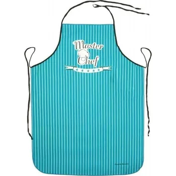 Kuchyňská zástěra Master Chef tyrkysová 62x82 cm