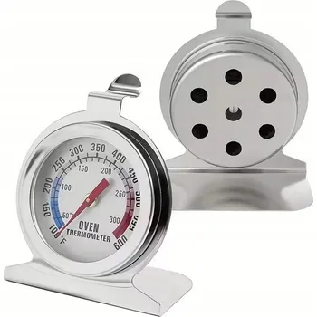 Kuchyňský teploměr Teploměr do trouby a udírny, ocelový, na pečení