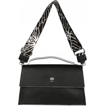 Kabelka EGO kabelka z pravé kůže černá