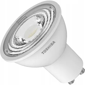 Žárovka LED žárovka GU10 5,5W 4000K 450LM Teplá bílá TOSHIBA Essential 00183049