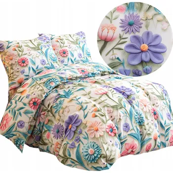 Povlečení Sada povlečení 3dílná 160x200 + povlaky na polštáře 70x80 bavlněný satén, kostkovaný vzor