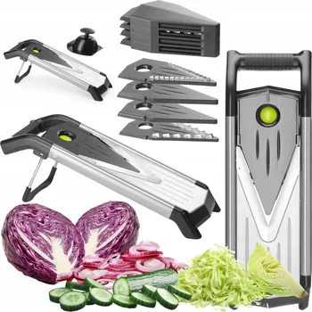 Kráječ zeleniny Mandolína kráječ NA zeleniny s dvojitou čepelí
