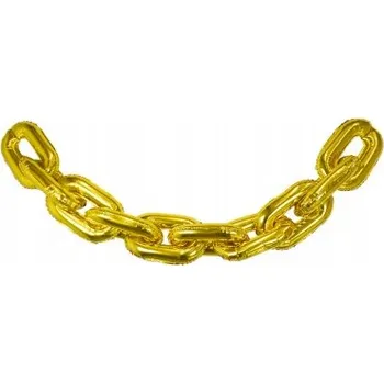 Balónková girlanda Řetěz zlatý 670 cm