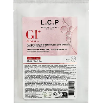 Pleťová maska L.C.P.Paris L.C.P. Paris Biocelulózová expresní liftingová maska se spilantholem 25 ml