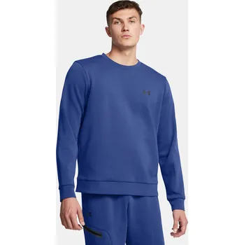 Pánská mikina Pánská mikina Under Armour UA Unstoppable Flc Crew E 1389351-432 Modrá LG