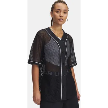 Dámské tričko Dámské tričko Under Armour Sportswear Baseball Jerse 1389637-001 Černá SM