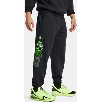 Pánské tepláky Under Armour Curry Splash Graphic Jog 1387607-001 Černá SM