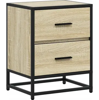 Noční stolek Noční stolek dub sonoma se 2 zásuvkami 40 x 31 x 50 cm