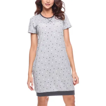 Dámské pyžamo Merry Style Košile noční Dámská pyžamo Bavlna s krátkým rukávem XL