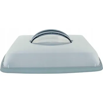 Dóza na potraviny Plastová dóza na dort / koláč 6,5 l, 43 x 31 x 9 cm, mix barev