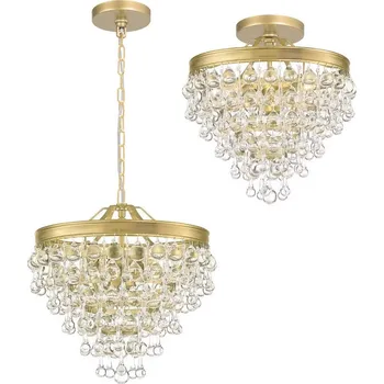 Toolight Designové osvětlení Crystal APP1621-3CP Gold