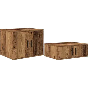 Komoda VidaXL Úložná skříňka Staré dřevo 103 x 41 x 40 cm Kompozitní dřevo