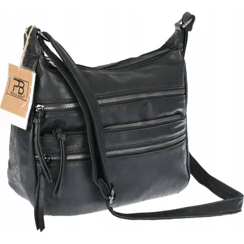 Kabelka Dámská Kabelka Přes Rameno Módní Prostorná Taška přes Rameno 1030 Černá