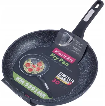 Pánev Tradiční pánev Kamille 30 cm s mramorovým povrchem