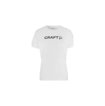 Pánské tričko CRAFT CORE Essence Logo M bílá 1911786-900985(100G) XL; Bílá triko