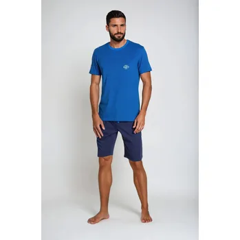 Pyžamo Drake 38878-59X Námořnická modrá - Henderson XL