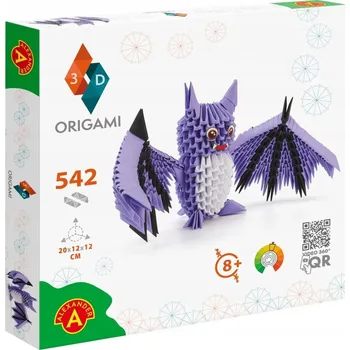 kreativní sada Papír na Origami 3D Netopýr kreativní sada