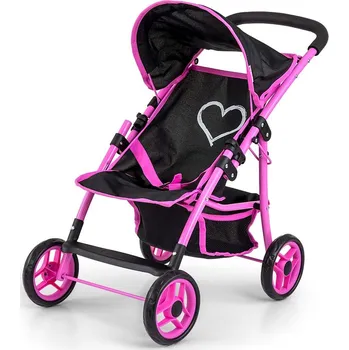 Kočárek pro panenku Milly Mally Kočárek pro panenky Natalie Prestige Black