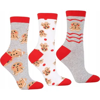 Dámské ponožky Ponožky Dámské Ponožky Dárek balení 3 páry MORAJ velikost 38-41