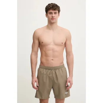 Pánské kraťasy Plavkové šortky BOSS Swordfish 50554613 zelená 78X, vel. XXL