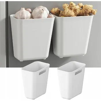 Úložný box ZÁVĚSNÝ KUCHYŇSKÝ ORGANIZÉR Z PLASTU NA DVEŘE SKŘÍŇKY - ÚLOŽNÝ BOX NA PŘÍSLUŠENSTVÍ