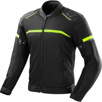 Moto bunda BUNDA OZONE NEO ČERNÁ/ZÁŘIVĚ ŽLUTÁ S