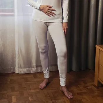 Dámské termo spodky TERMOVEL Dámské spodky PCE W bílé s bílým štěpem VELIKOST: S