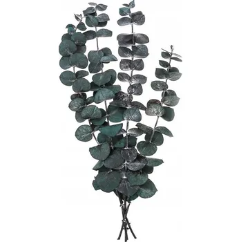 umělá květina UMĚLÝ EUKALYPTUS VĚTVIČKA větev jako doplněk do dekorací, kytic a aranžmá