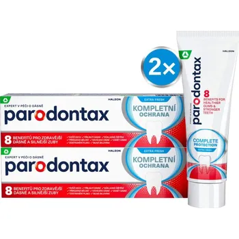 Dentální hygiena Parodontax Kompletní ochrana Extra fresh zubní pasta 75ml - balení 2 ks