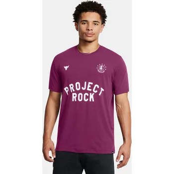 Pánské tričko Under Armour UA Pjt Rck SS BOH 1386890-505 Fialová XS