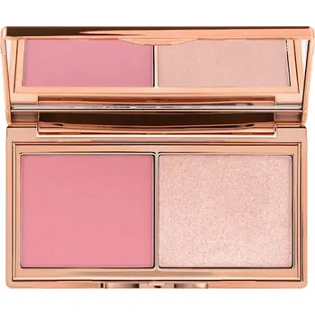 Tvářenka Charlotte Tilbury Blush & Glow Glide paletka na líčení tváří – tvářenka a rozjasňovač